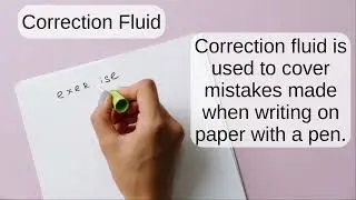 Correction Fluid: English word pronunciation - Read Along (Australian Accent) Picture Dictionary