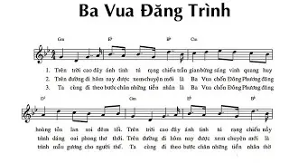 Ba Vua Đăng Trình ( Nhập Lễ Chúa Nhật Hiển Linh )
