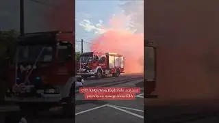 OSP KSRG Wola Rzędzińska 2.08.2025 przywitanie nowego wozu GBA #strażacy #firefighter #osp #psp