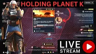 🔴LIVE - HELLDIVERS 2⚡HOLDING PLANET K⚡DIVING FOR DEMOCRACY⚡ROAD TO 500 SUBS
