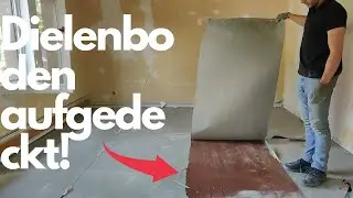 Dielenboden im Untergeschoss freigelegt - Projekt Siedlungshaus | #ep13