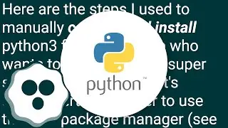How do I install Python 3 on an AWS EC2 instance?