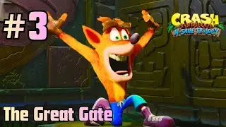 The Great Gate - Crash Bandicoot Part 3 #crashbandicoot #asvinnet #games #gaming