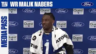 Malik Nabers Speaks to the Media After Day 1 of Training Camp | New York Giants