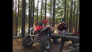 Honda 400ex drag race