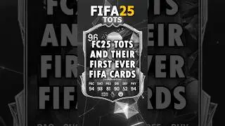 FC25 TOTS AND THEIR FIRST EVER FIFA CARDS #fifa #fc25 #tots #haaland #joaoneves #pacho #cherki