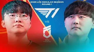 CHIẾN THẮNG GỌN GÀNG - T1 VS DNF - 2025 LCK