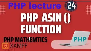 PHP Asin Function - PHP Tutorials