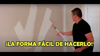 Cómo PINTAR UNA PARED INTERIOR!🎨🖌
