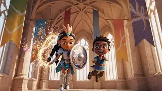 Fortnite Mini Knight Dropped His Magic Shield | Nursery Rhymes for Kids & Baby Songs