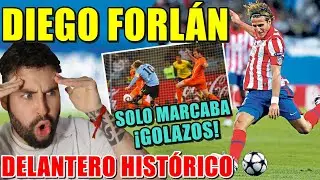 REACCIONANDO a DIEGO FORLÁN ¡DELANTERO HISTÓRICO! SOLO MARCABA GOLAZOS