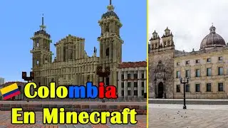 Est&aacute;n construyendo Colombia en Minecraft y esto es impresionante 🇨🇴