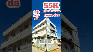 2shetters Independent House G+2 for Sale in Annojiguda Uppal Hyderabad | ₹55K Rental Income