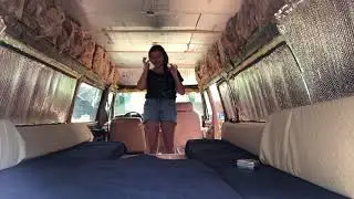 Life Unbound Van Flip Episode 9 - Cushions on a Budget