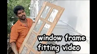 window fitting video tamil
