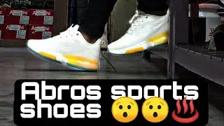 Abros spprts shoes! Latest white collection ❤😯
