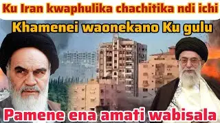 Kuli Nkhani Zitatu ku Iran Malo kwaphulika America yalemba kalata komaso Khamenei waonekano