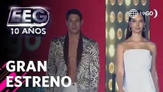 EEG 10 años: Hugo García y Natalie Vértiz desfilaron en la pasarela del programa (HOY)