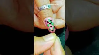 #Fun nail art design using needle 💉# you tube shorts # trending # nail designs