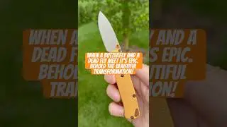 Benchmade Bugout 535TN-10: The Flytanium Transformation #youtubeshorts