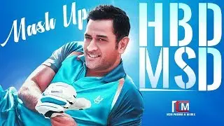 Happy Birthday Dhoni | Birthday Special Mashup 2k19| Tribute to Dhoni | Rcm creative media