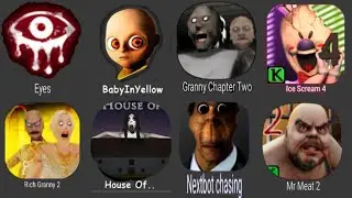 Granny Chapter Two, Rich Granny 2, Baldi Granny 2, Witch Cry, House of Slendrina, Ice Scream 4