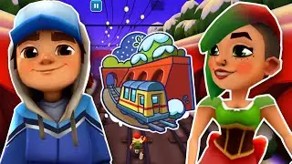 Subway Surfers Classic Holiday Gameplay Compilation Jake & Elf Lucy