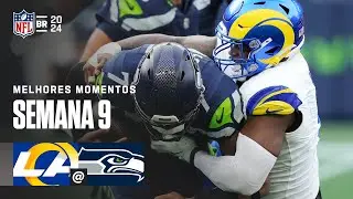 Los Angeles Rams vs Seattle Seahawks | Melhores Momentos - NFL 2024