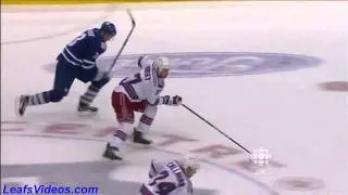Rangers @ Maple Leafs - Ryan Callahan Scores on Penalty Shot - 101030