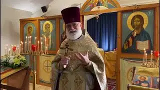 Fr Joseph Skinner. Sermon about the Parable of the Rich man. 30 November 2025. 