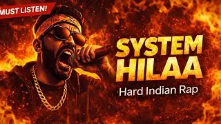 HARD INDIAN RAP 🔥 | System Hila | AI Rap Song | RaagX AI Official  #desirap #aigenerated