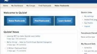 quizlet.com Tutorial