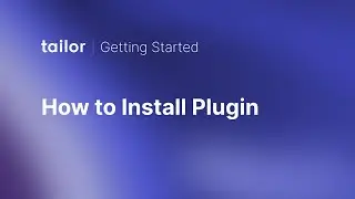 how to install plugin
