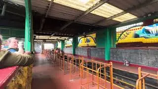 Rhombus rocket Fantasy island UK #goviral #rollercoaster #amusementparks #skegness #fun