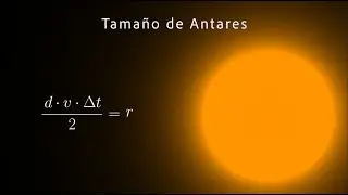 Con este método se midió el tamaño Antares | Tamaño de las estrellas