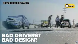 I-380 S Curve Problems | The Iowa's News Now Vault - 1986