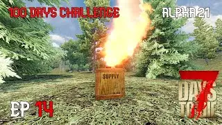 ARE AIRDROPS OP OR TRASH? TIER 5 QUESTS UNLOCKED! 100 Days Challenge Episode 14 - 7 Days To Die