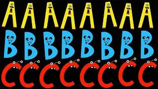 A&ndash;Z Alphabet Song | Capital Letters ABC | Letter Names for Kids