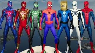 Spider-Man Remastered PS5 - All 45 Suits (New PS5 + All DLC Suits Included)
