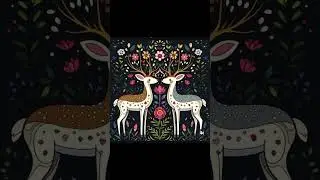 Horn Dance #morris #horndance #stag #deer #folk #folkart