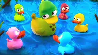 Five Little Ducks + Muffin + Finger Family | Fun Kids Songs Mix 🎶🦆🧁👶