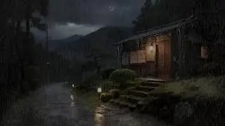 Find Peace Again Rain Sounds Falling on Tin Roof for Deep Sleep and Recovery