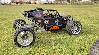 Kraken Vekta 5 brushless FIRST run went bad! Broken part as expect! SEE video...