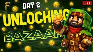Day 2 Fakepixel Skyblock GRIND &ndash; Broke to Rich? #shorts