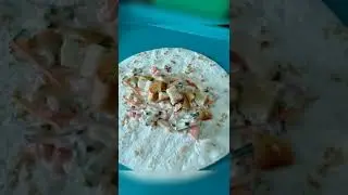Chicken Tortilla Wraps 🌯 #foodie #foodlover #chickentortilla #weekend #weekendvlog #shorts #victon