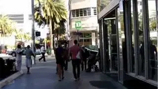 Lincoln Road Mall Tour - South Beach, FL (HD)