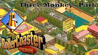 RollerCoaster Tycoon  (OpenRCT2) - Three Monkeys Park