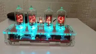 Часы на газоразрядных индикаторах Z573M