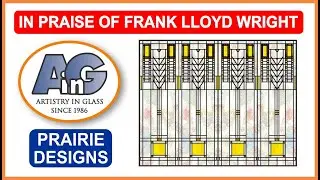 How to design a Frank Lloyd Wright style window