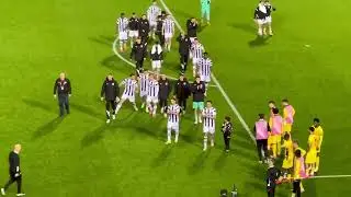 PAOK players tour of honor celebrating a big victory PAOK vs Young Boys 4-0 Europa League 06.11.2025